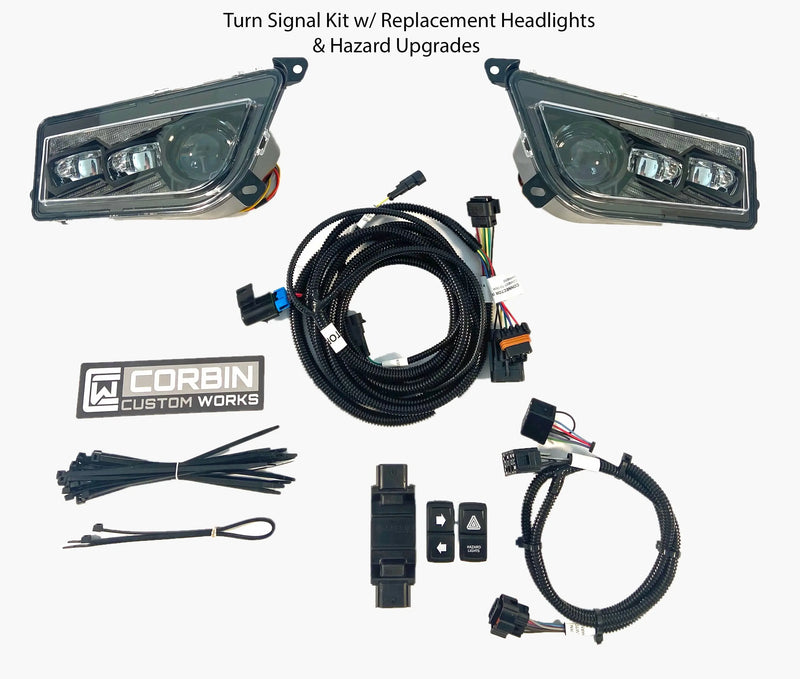 Turn Signal Kits for Polaris General UTVs Corbin Custom Works LLC