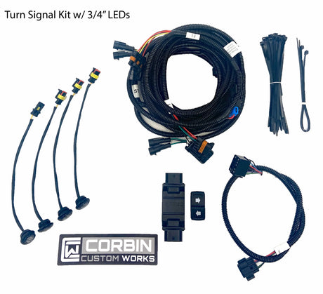 Turn Signal Kits for Polaris RZR UTVs Corbin Custom Works LLC