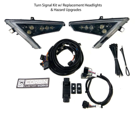 Turn Signal Kits for Polaris RZR UTVs Corbin Custom Works LLC