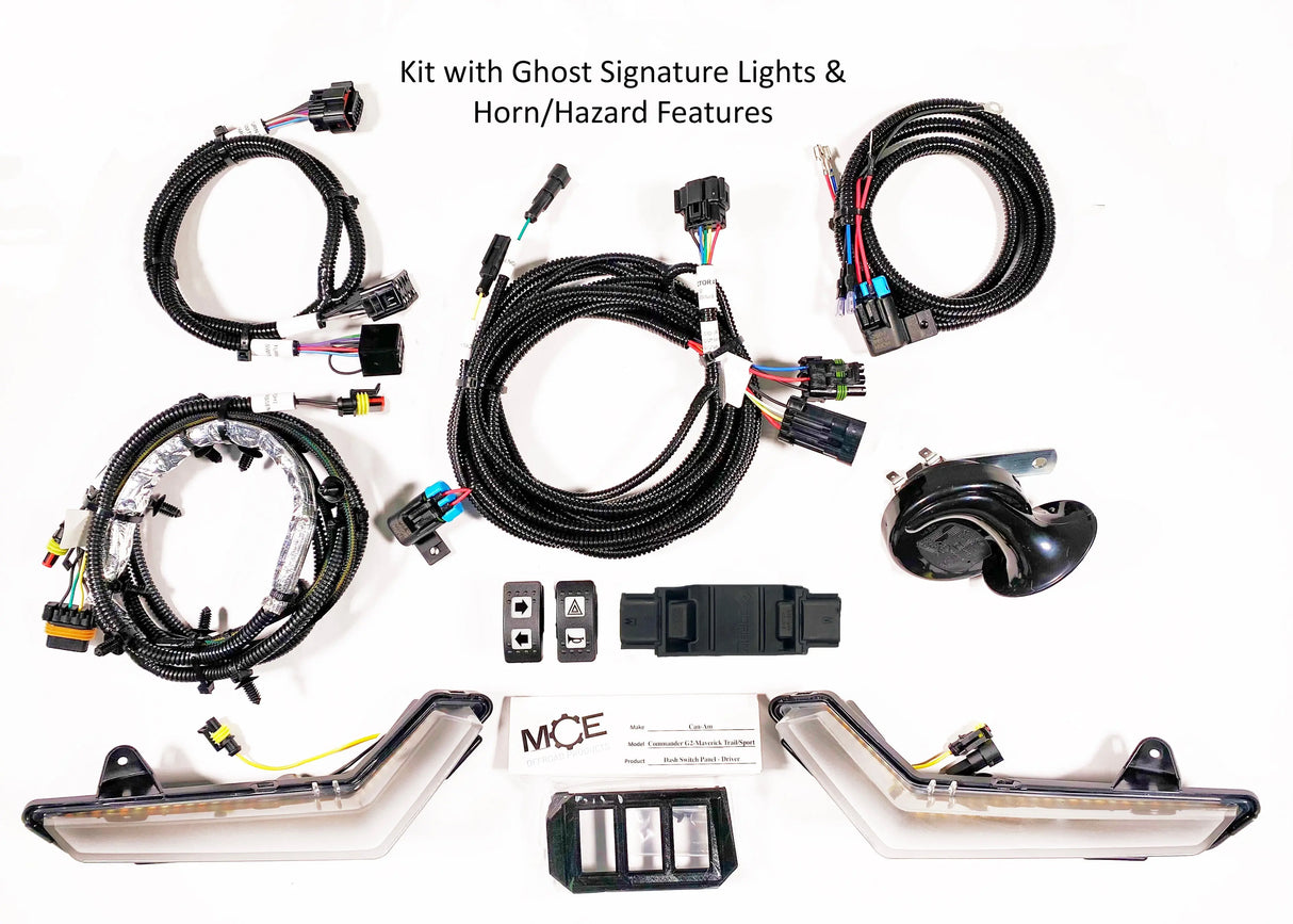 Turn Signal Kit for 2021+ Can-Am Commander UTVs Corbin Custom Works LLC