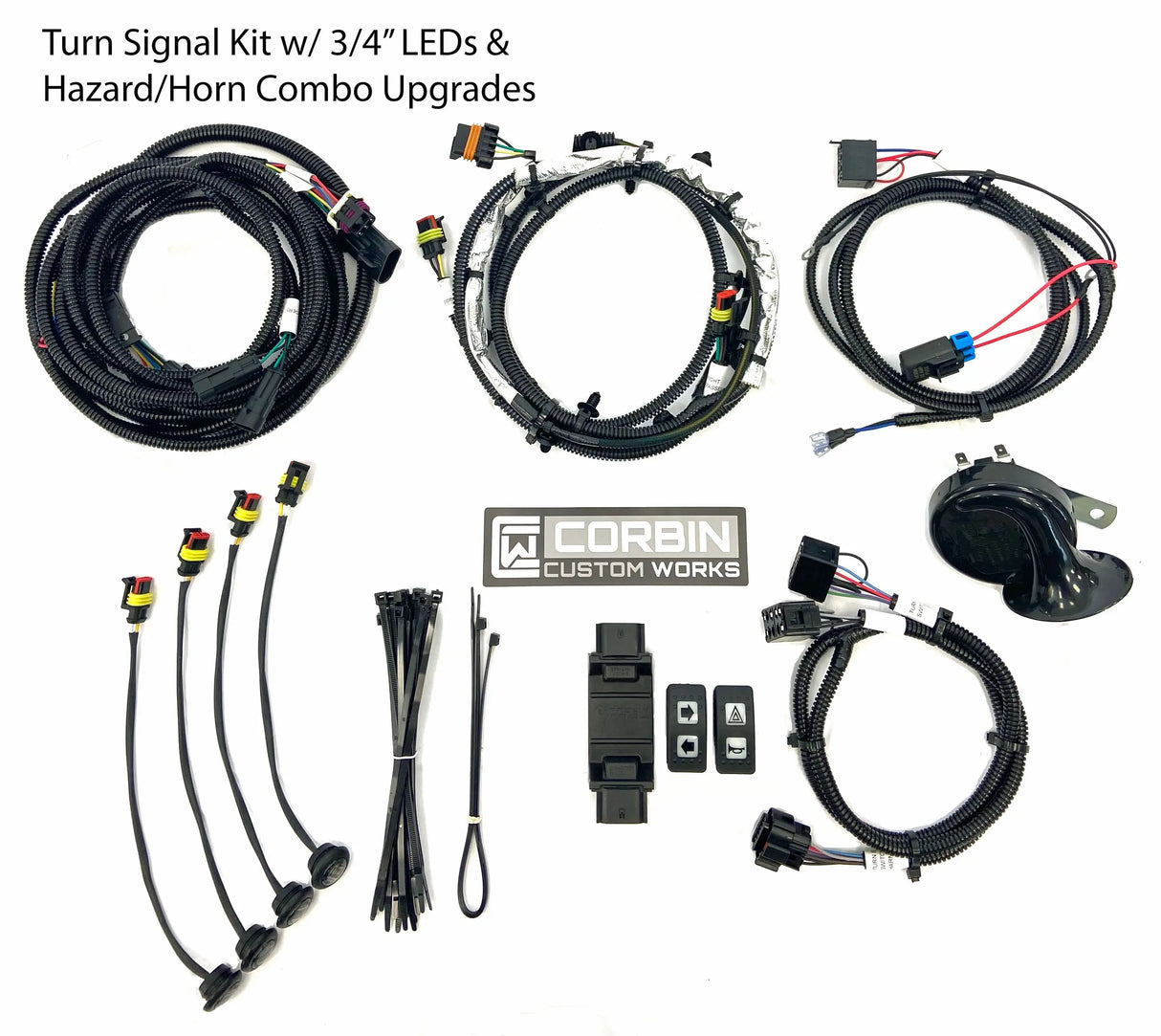 Turn Signal Kit for Can-am Defender UTVs Corbin Custom Works LLC