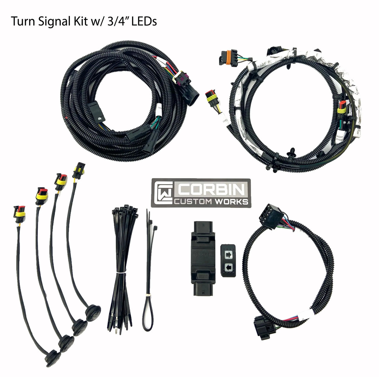 Turn Signal Kit for Can-am Defender UTVs Corbin Custom Works LLC