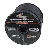 Siamese Slim Microphone Cable (TMC-2X2F-BLK) Audiopipe
