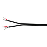 Siamese Slim Microphone Cable (TMC-2X2F-BLK) Audiopipe