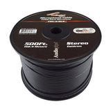 500’ Microphone Cable, 100% Copper (TMC-5-BLK) Audiopipe
