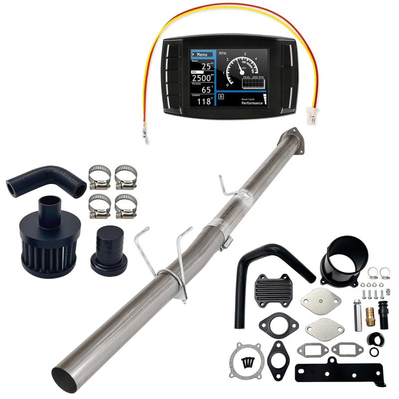 2013-2018 6.7L Ram Cummins 4" DPF/EGR/CCV Delete All-in-One Kit