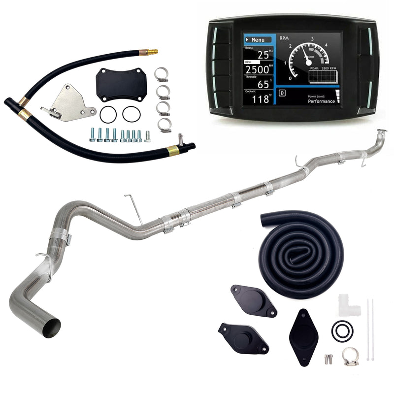 2015.5-2016 6.6L Duramax LML 4" DPF/EGR/DEF/CCV Delete Kit