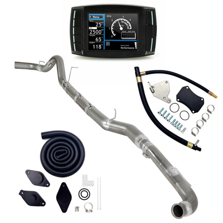 4" DPF/EGR/DEF/CCV Delete 2011-2015 6.6L Duramax LML All-in-One Kit TruckTok