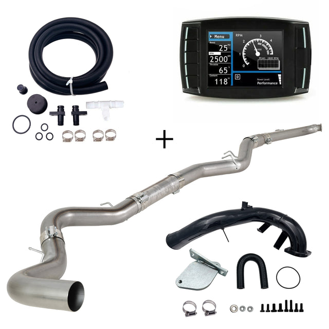 TruckTok 2007.5-2010 6.6L Duramax LMM 5" DPF/EGR/CCV Delete All-in-One Kit TruckTok