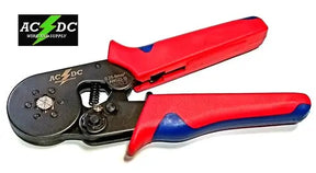 AC/DC WIRE AND SUPPLY Self Adjusting Ratcheting Ferrule Crimper Plier HEXAGON Crimper AC/DC WIRE AND SUPPLY