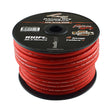 TPS-4CPR-100R - 4 Gauge 100’ 100% Copper Flexible Primary Wire - Red Audiopipe