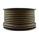 TPS-8CPR-100B - 8 Gauge 100’ 100% Copper Flexible Primary Wire - Black Audiopipe