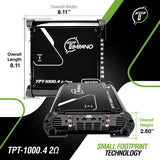 TPT-1000.4 2 Ohm