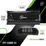TPT-12000 1 Ohm Amplifier Timpano Audio
