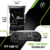 TPT-1500 1 Ohm Amplifier Timpano Audio