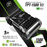 Timpano 1500 Watts Car Audio Amplifier Fullrange TPT-1500 2 Ohm Timpano