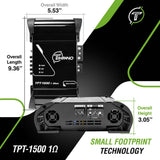 Timpano 1500 Watts Car Audio Amplifier Fullrange TPT-1500 1 Ohm Timpano