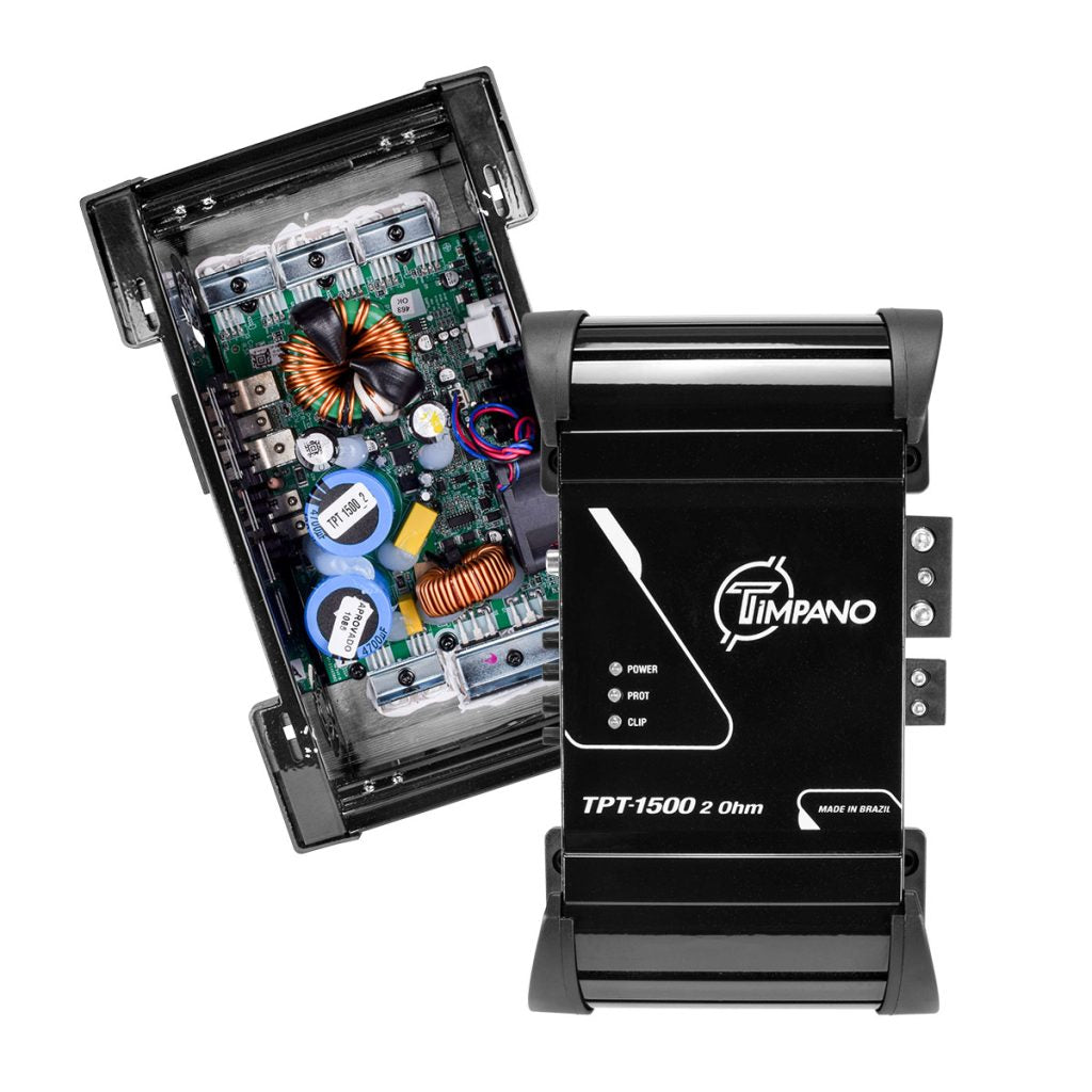 Timpano 1500 Watts Car Audio Amplifier Fullrange TPT-1500 2 Ohm Timpano