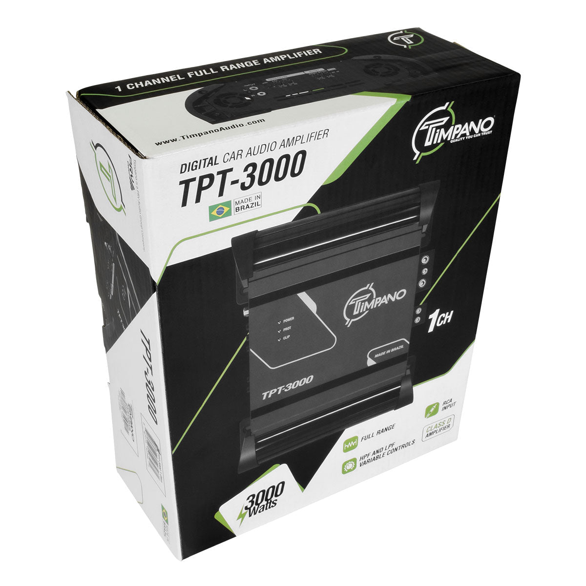 TPT-3000 1 Ohm Amplifier Timpano Audio