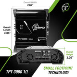 TPT-3000 1 Ohm Amplifier Timpano Timpano