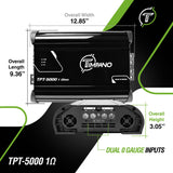 TPT-5000 1 Ohm Amplifier Timpano Audio