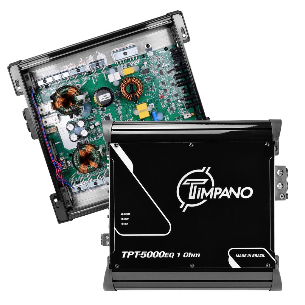 Timpano 5000 Watts Car Audio Amplifier Fullrange TPT-5000EQ 1 Ohm Timpano