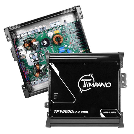 Timpano 5000 Watts Car Audio Amplifier Fullrange TPT-5000EQ 2 Ohm Timpano