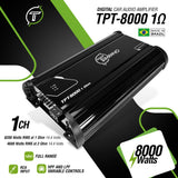 TPT-8000 1 Ohm Amplifier Timpano Audio