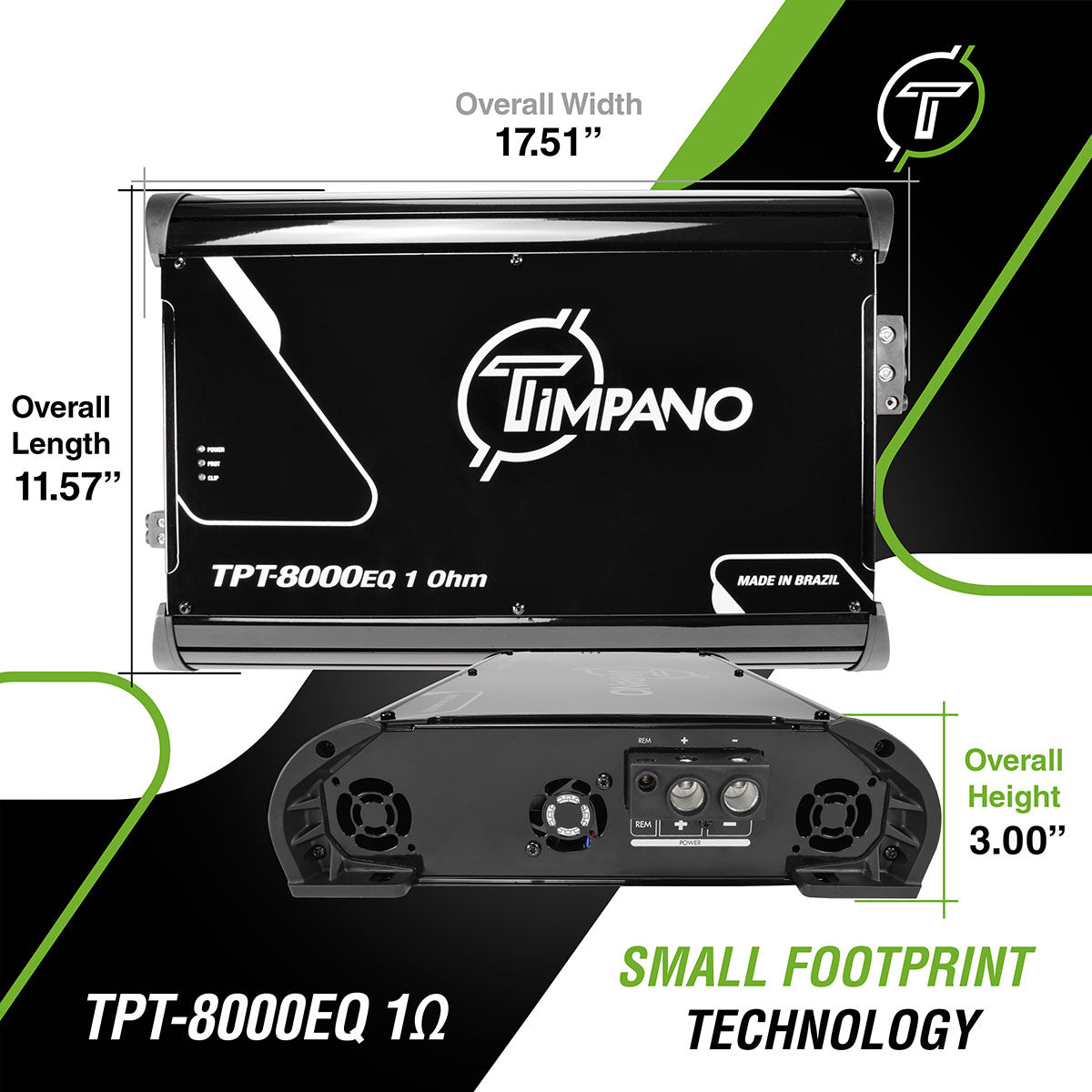 TPT-8000EQ 1 Ohm