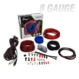 TPT-AMPKIT8 RED Amplifier Wiring Kit Timpano Audio