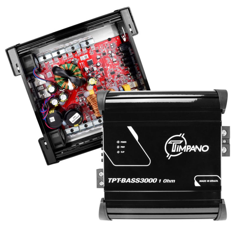 TPT-BASS3000 1 Ohm Timpano Bass Amplifier Timpano