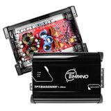 Timpano 5000 Watts Car Audio Bass Amplifier TPT-BASS5000 1 Ohm Timpano