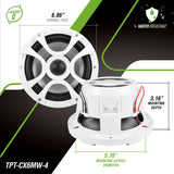 TPT-CX6MW-4 Marine Timpano Audio