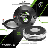 TIMPANO TPT-D3200TI-ND 2″ Exit Neodymium Titanium Compression Driver Timpano