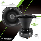 TPT-DH2000 PRO Driver + Horn Combo Timpano Audio