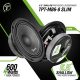 TPT-MB6-8 SLIM Midbass FREE GIFT Timpano Audio