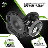 TPT-MB8-4 SLIM Midbass Timpano Audio