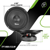 TPT-MB8-8 SLIM Midbass Timpano Audio