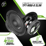 TPT-MB8-8 SLIM Midbass Timpano Audio