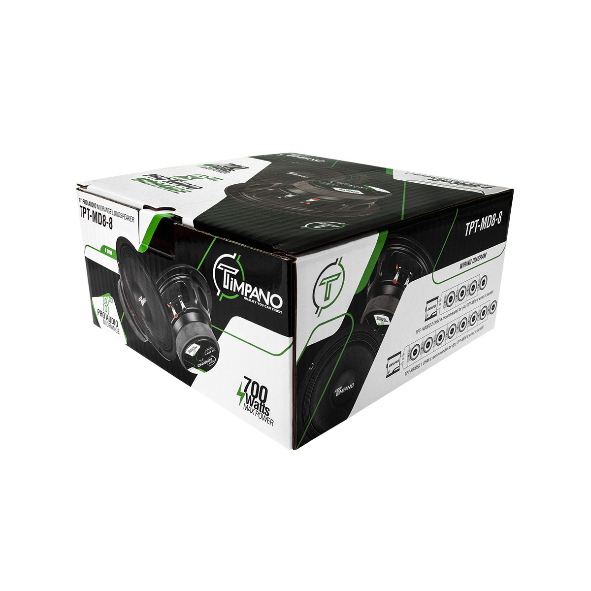 TPT-MD8-8 Midrange Timpano Audio