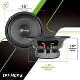 TPT-MD8-8 Midrange Timpano Audio