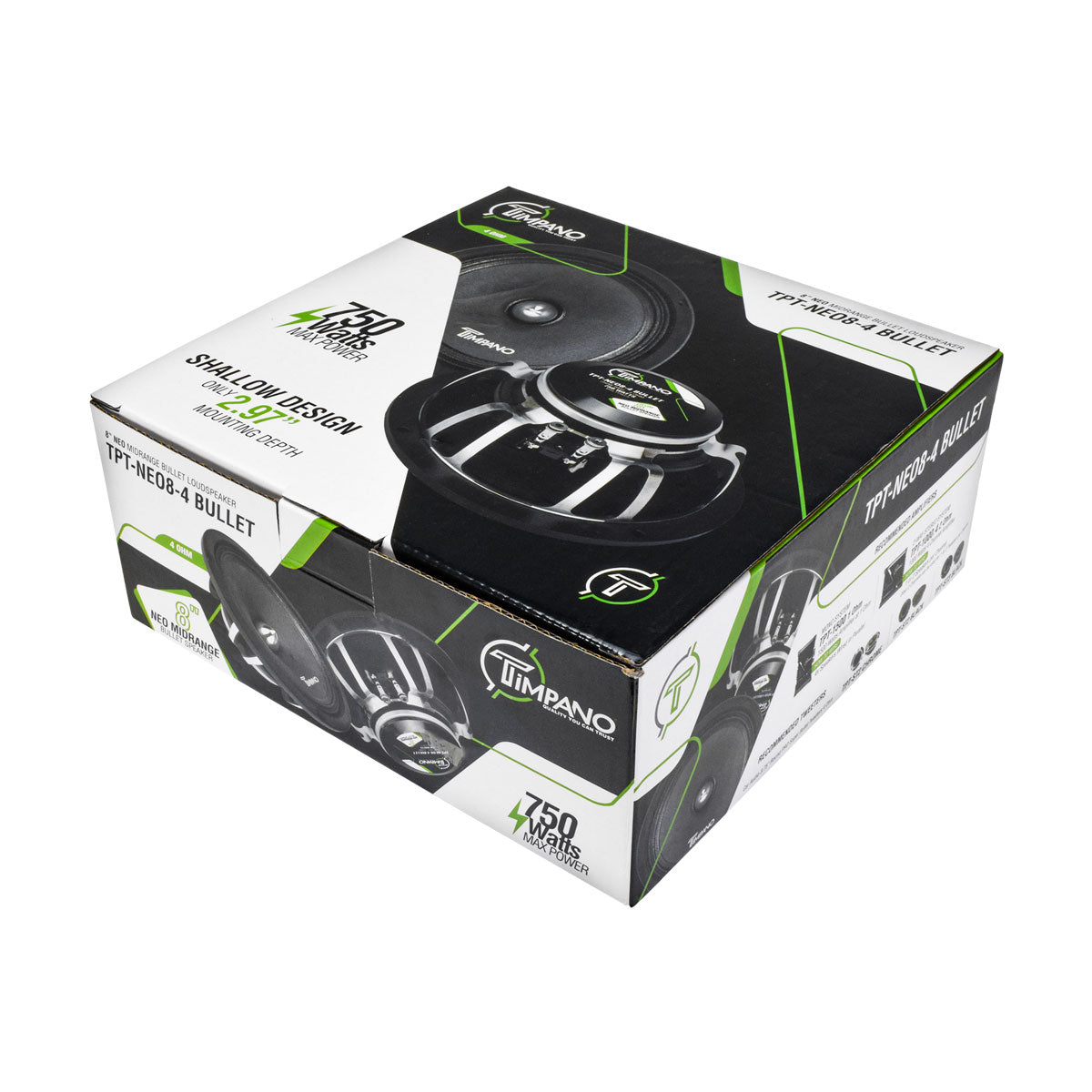 TPT-NEO8-4 BULLET Midrange Timpano Audio