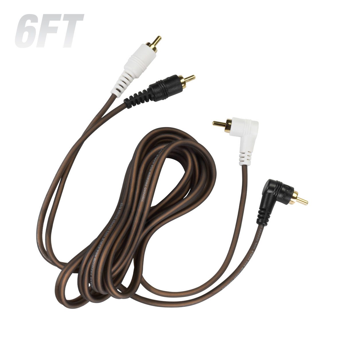 TPT-RCA X6FT Signal Cable Timpano Audio