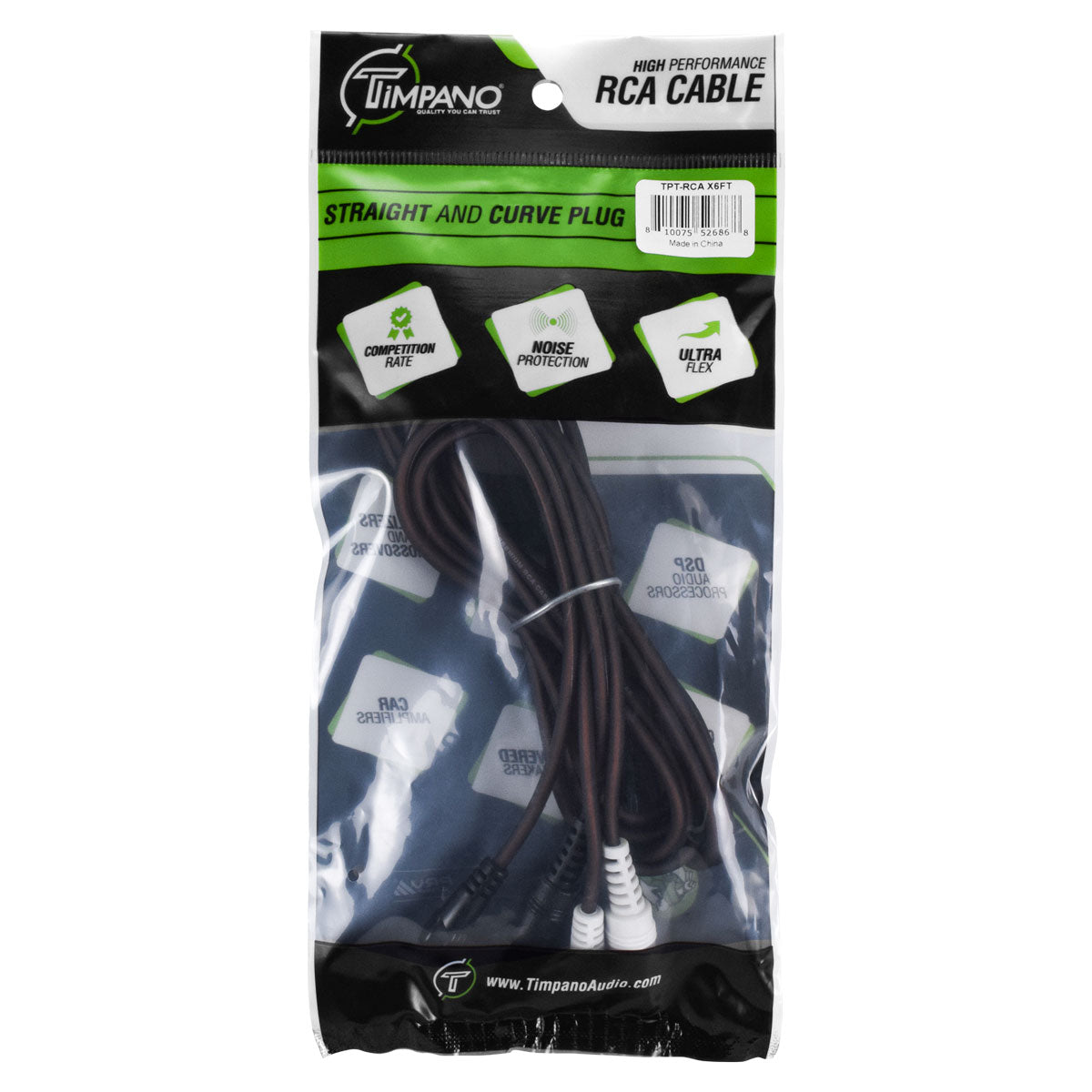 TPT-RCA X 6FT ALTA GAMA CAR AUDIO