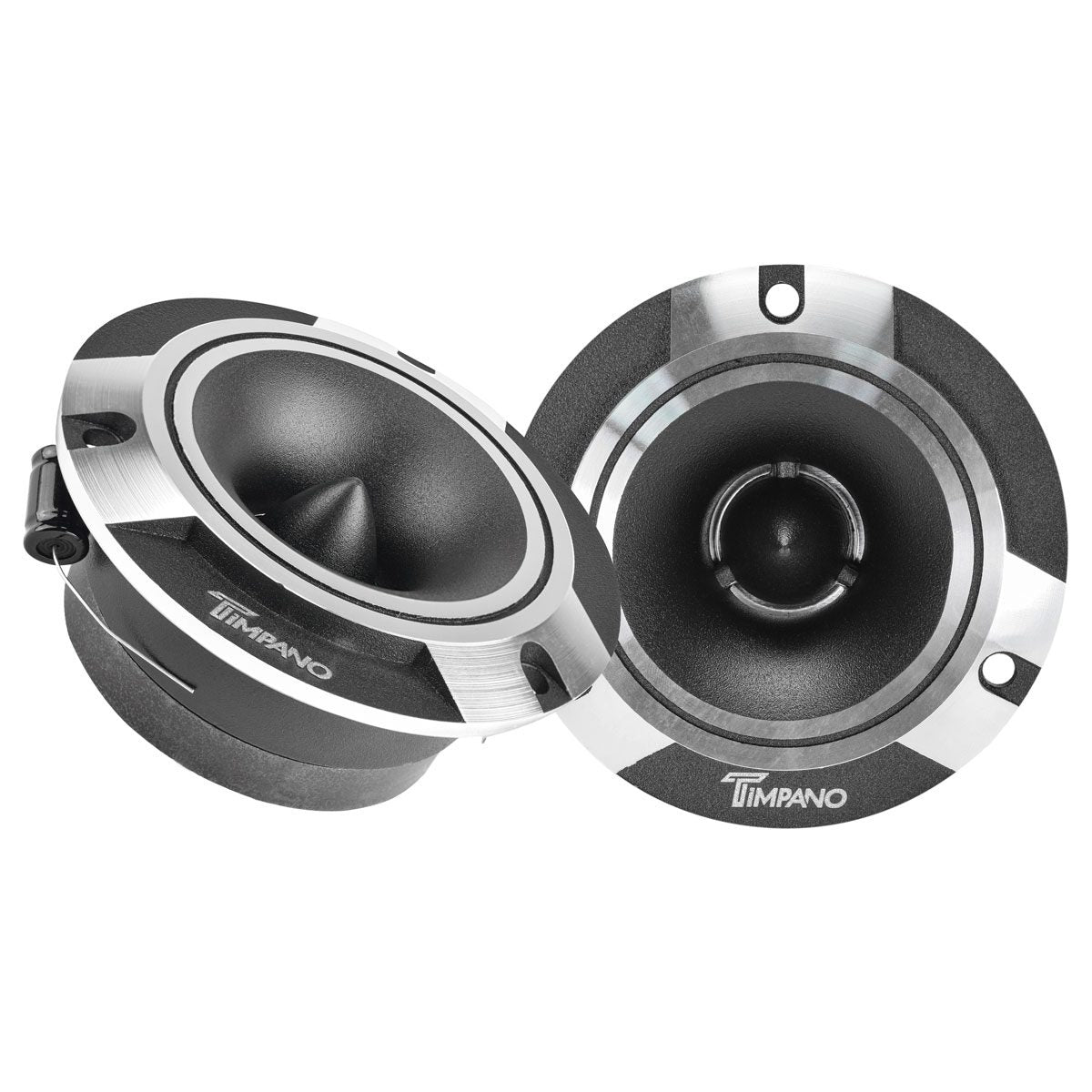 TPT-ST2 CHROME | Timpano Bullet Tweeters 600 Watts 4 Ohm Timpano