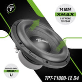 TPT-T1000-12 D4 Subwoofer Timpano Audio
