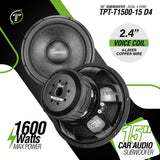 TPT-T1500-15 D4 Subwoofer Timpano Audio