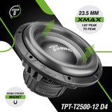 TPT-T2500-12 D4 Subwoofer Timpano Audio