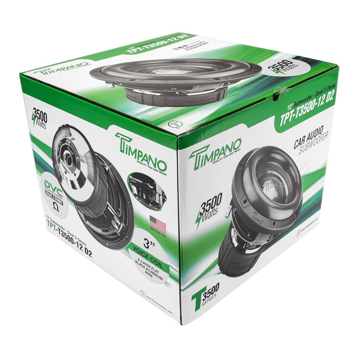 TPT-T3500-12 D2 Subwoofer Timpano Audio