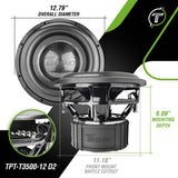 TPT-T3500-12 D2 Subwoofer Timpano Audio
